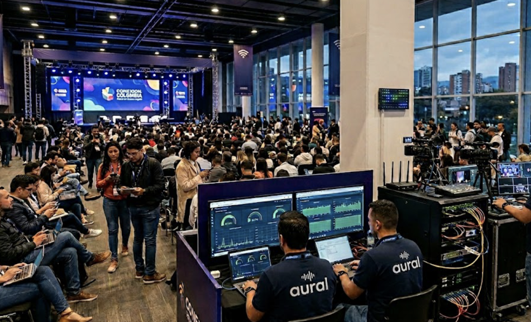 Infraestructura de red e internet para eventos