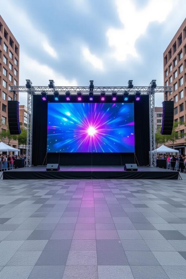 pantalla para eventos