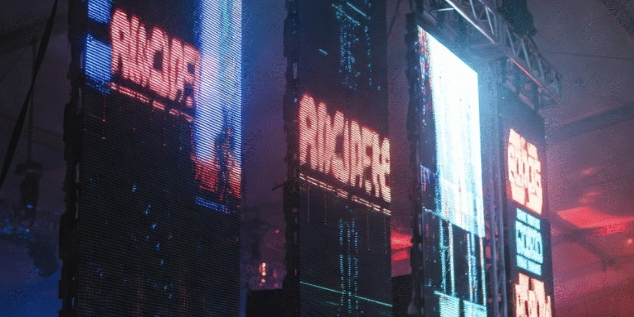 pantalla para eventos corporativos y conciertos