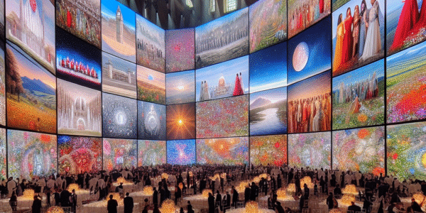 pantallas para eventos