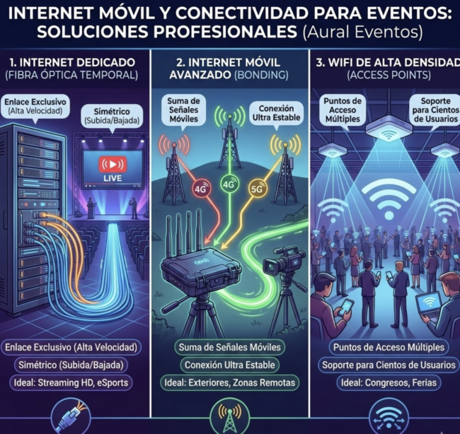 Internet Móvil para Eventos en Bogotá: Conexión Estable y Segura Internet Móvil para Eventos en Bogotá: Conexión Estable y Segura