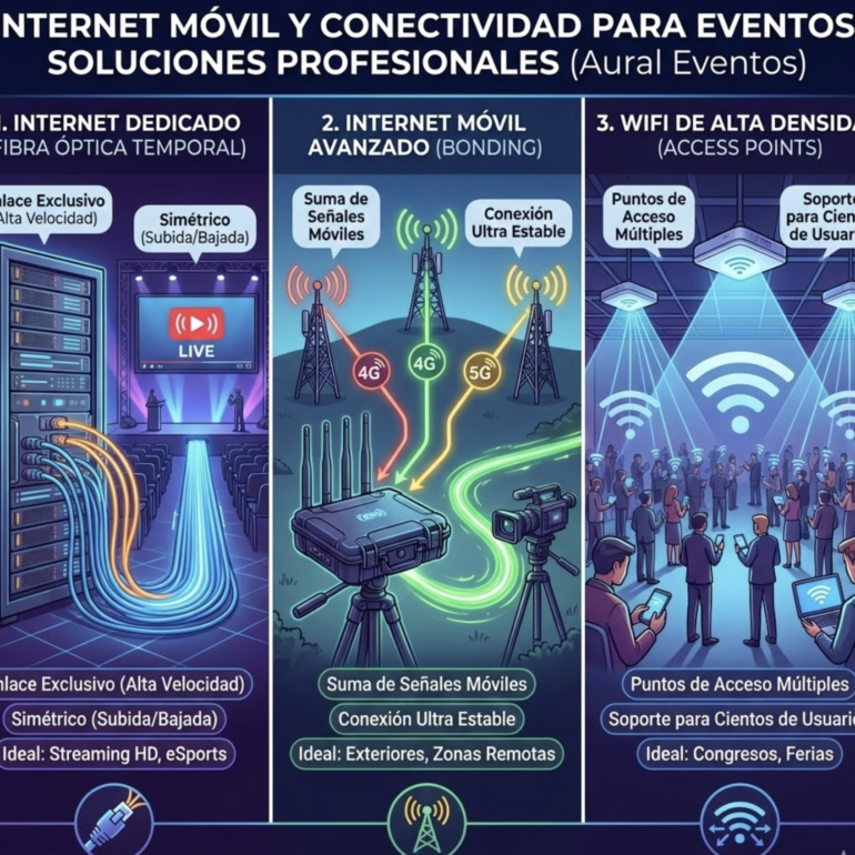Internet Móvil para Eventos en Bogotá: Conexión Estable y Segura