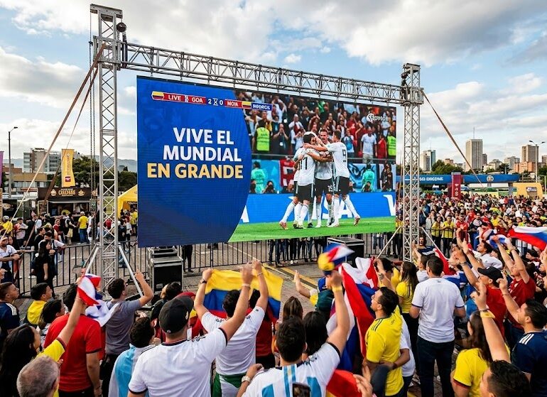 Pantallas para el mundial